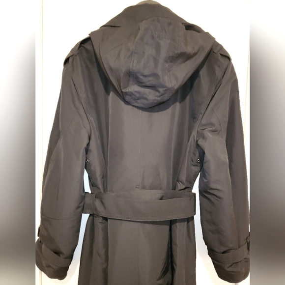 Brooks Brothers Midnight Blue Trench Coat - Picture 3 of 8